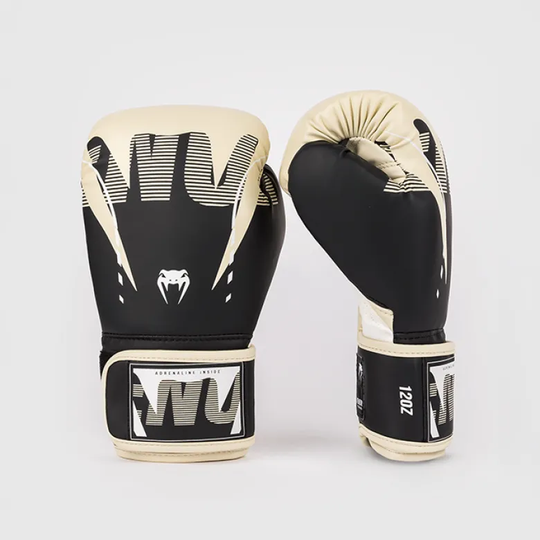 Venum Adrenaline Boxing Gloves Black/ Ivory
