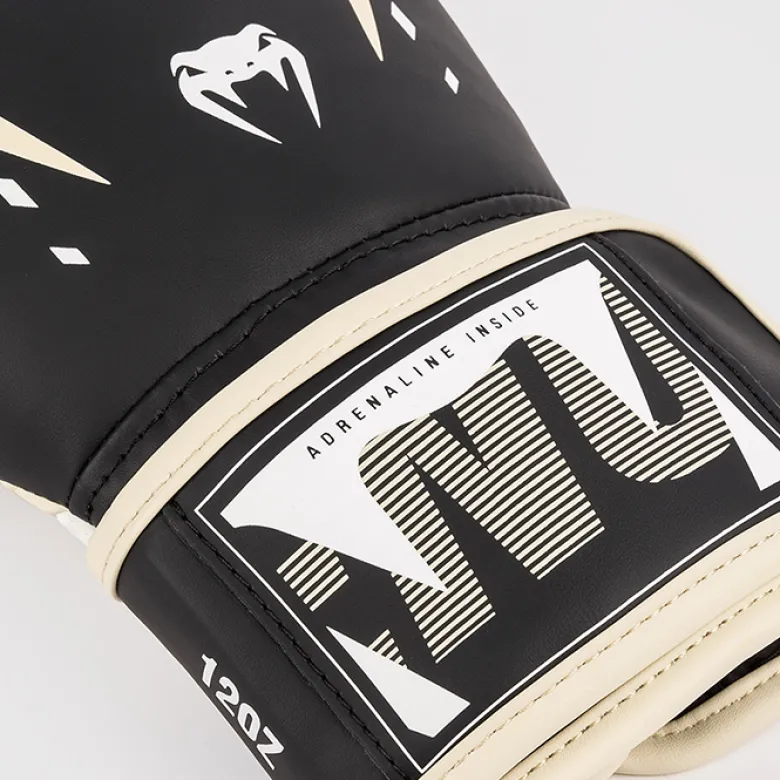 Venum Adrenaline Boxing Gloves Black/ Ivory