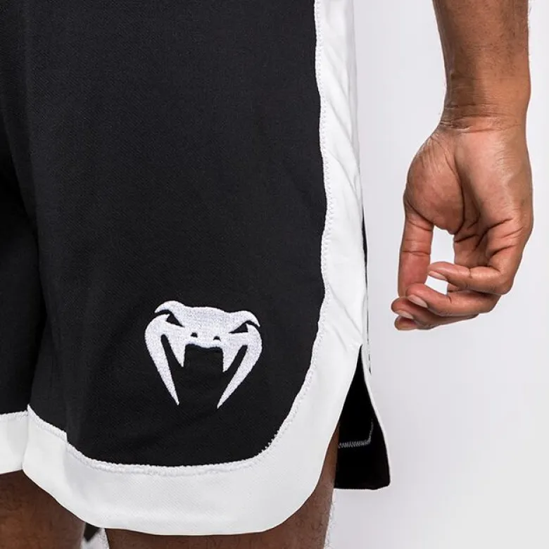 Venum Classic Boxing Shorts, Black/White