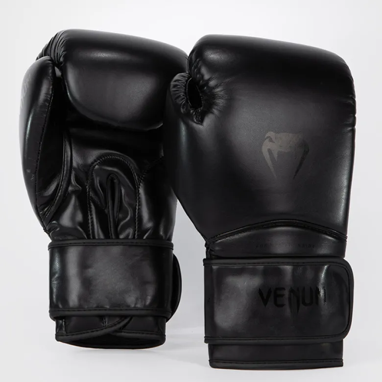 Venum Contender 1.5 Boxing Gloves, Black/Black