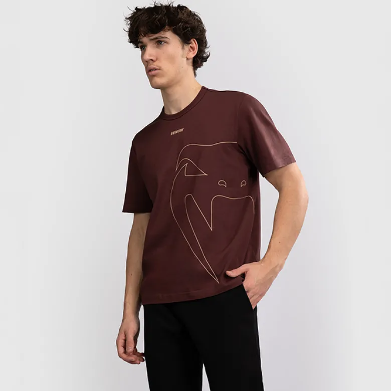 Venum Giant Connect T-Shirt Chocolate Brown