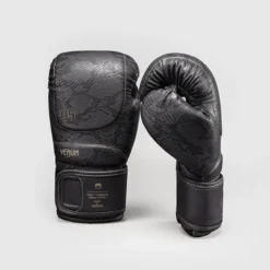 Venum Impact Evo Scales Boxing Gloves Dark Grey