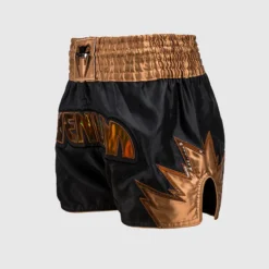 Venum Inferno Muay Thai Shorts Black/Bronze