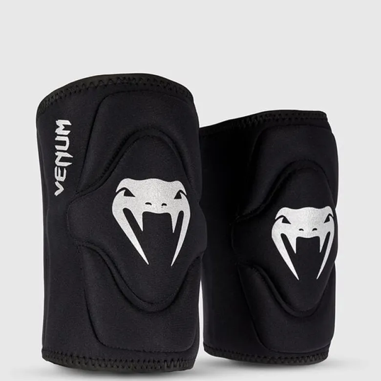 Venum Kontact Knee Pad, Black/Silver