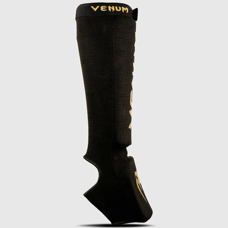 Venum Kontact Shin Guards Black/Gold