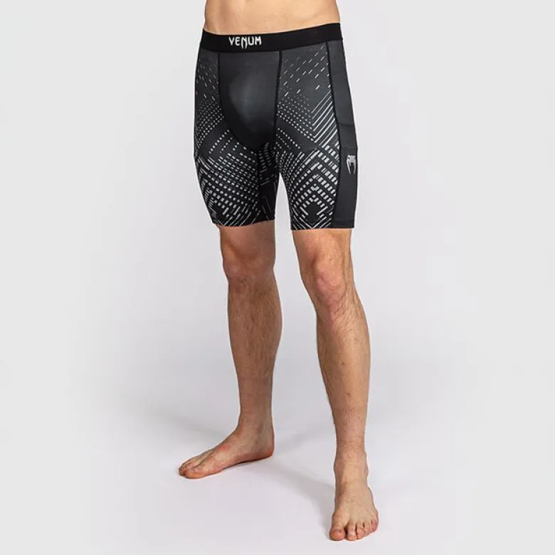 Venum Midnight Fury Vale Tudo Shorts Black/Grey/Silver