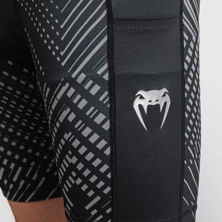 Venum Midnight Fury Vale Tudo Shorts Black/Grey/Silver