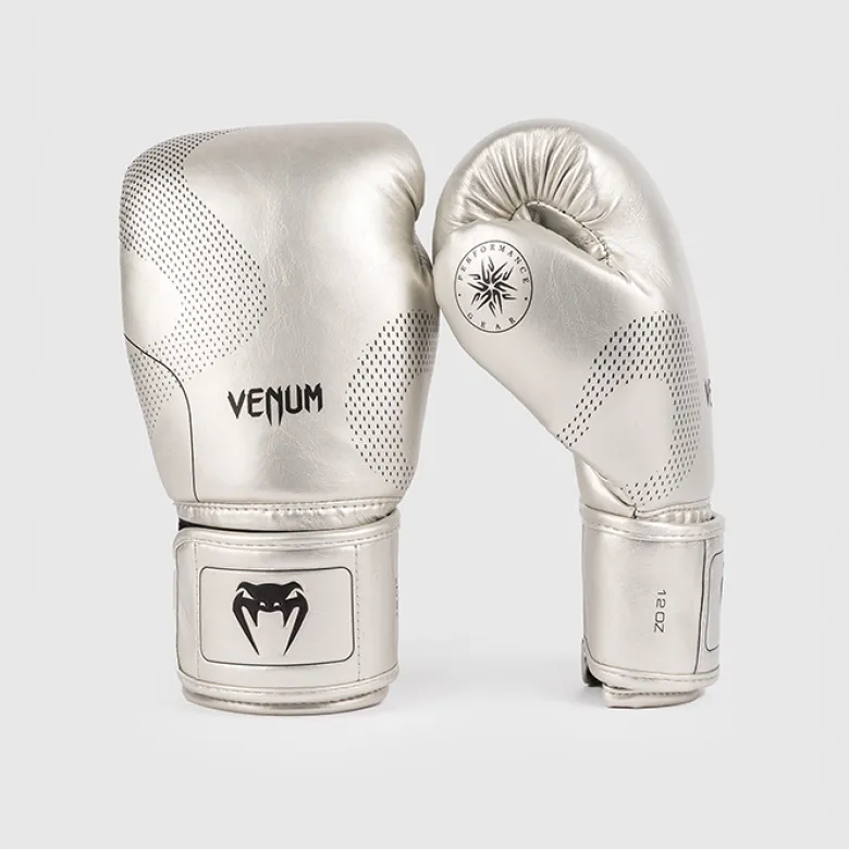 Venum Nexus Boxing Gloves Silver/Black