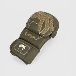 Venum Serpenti Sparring Gloves Kaki/Bronze/Ivory