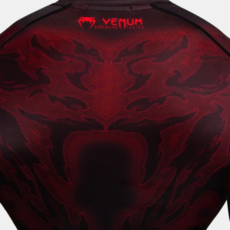 Venum Spectre Long Sleeve Rashguard Black/Red