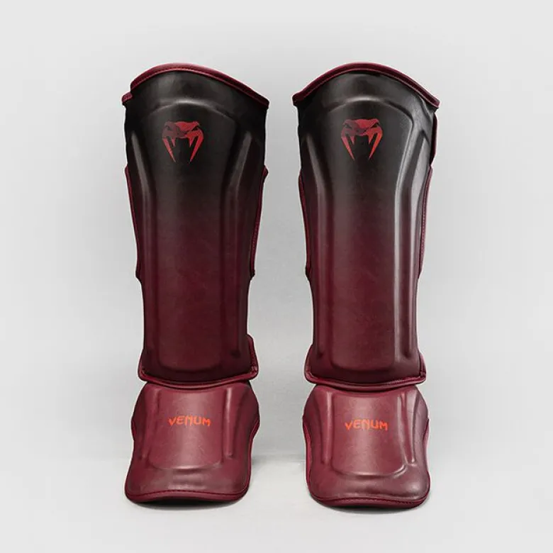 Venum Spectre Shinguards Black/Red