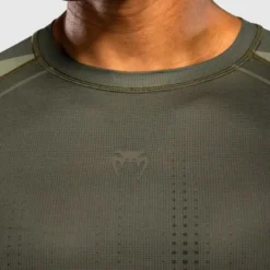Venum Stealth Long Sleeve Rashguard Khaki/Dark Green