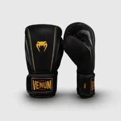 Venum Streamline Boxing Gloves Black/Gold