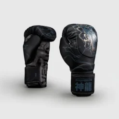 Venum Thunder Dragon Boxing Gloves Black/Grey/Copper