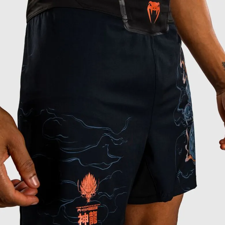Venum Thunder Dragon Fightshorts Black/Grey/Copper