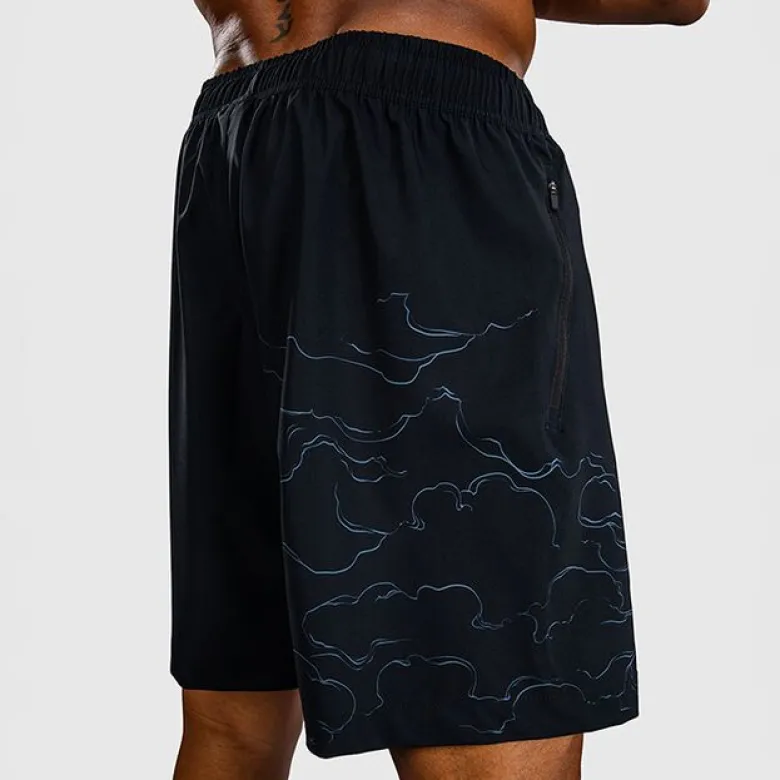 Venum Thunder Dragon Training Shorts Black/Grey/Copper