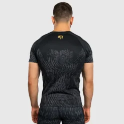 Venum X CHIMAEV Wild Borz Rashguards Short Sleeves Black/Grey