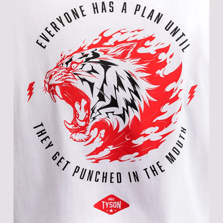 Venum X Mike Tyson "Everyone has a plan" T-Shirt White