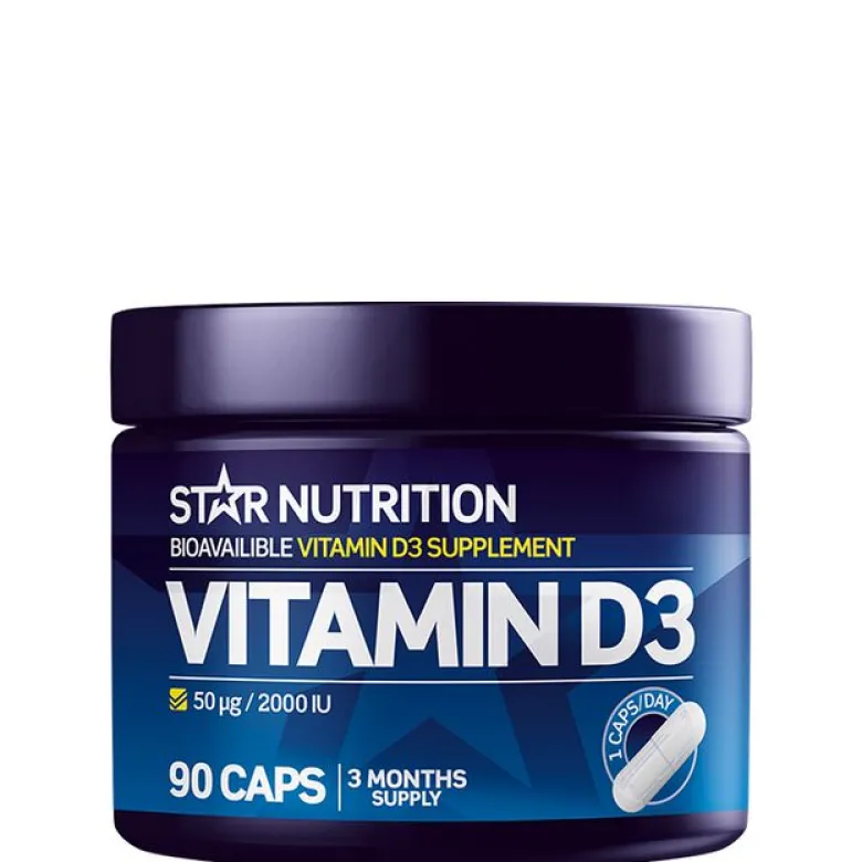 Vitamin D3 90 kapslar