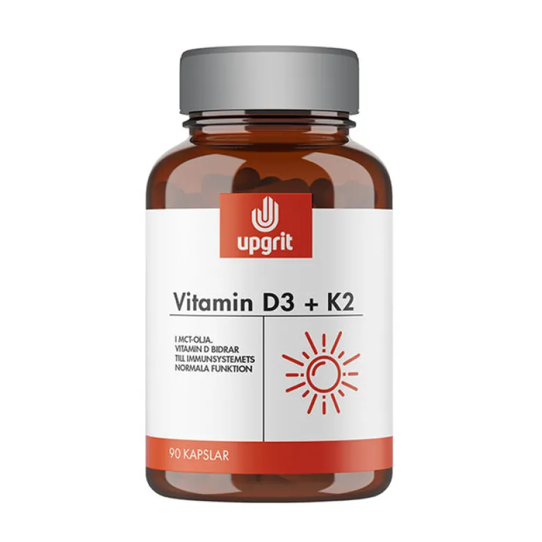 Vitamin D3 + K2 90 kapslar