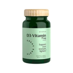 Vitamin D3 Vegan 75 ug 60 kapslar