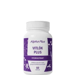 Vitlök plus 60 kapslar