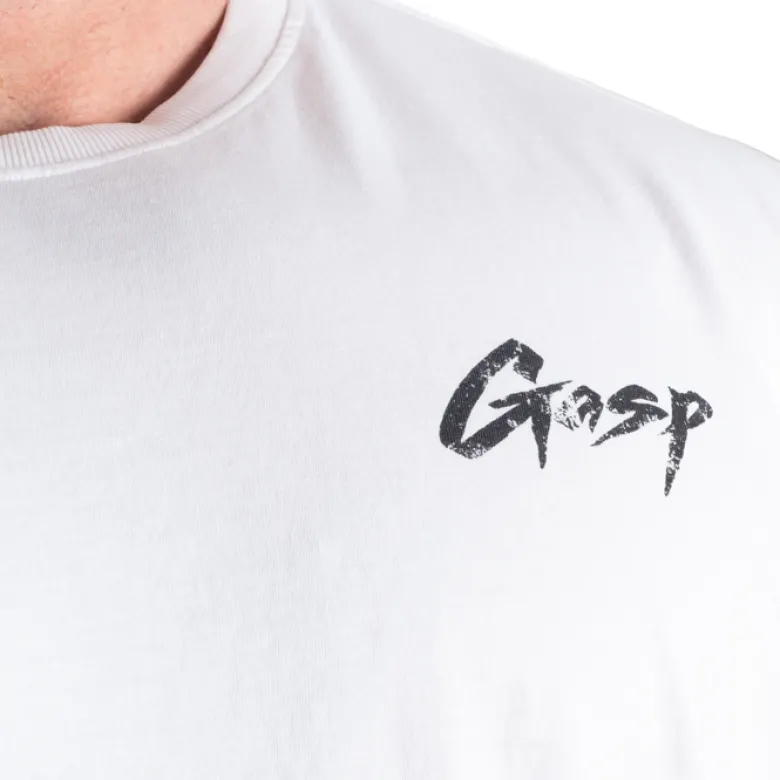 Washed Iron Tee, White