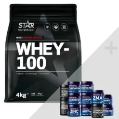 Whey-100 Vassleprotein 4 kg + Bonus Produkt!