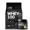 Whey-100 Vassleprotein 1 kg + Ultimate Electrolytes 300 g