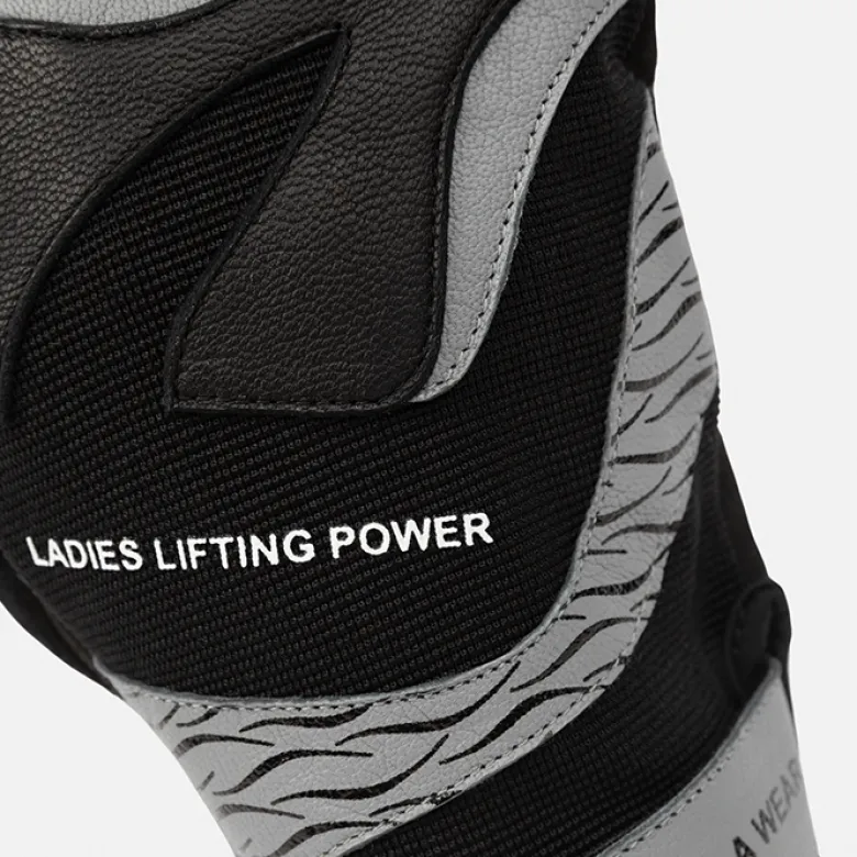 Women's Fitness Gloves 2.0, Black/Grey