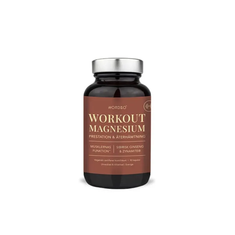 WorkOut Magnesium 90 kapslar