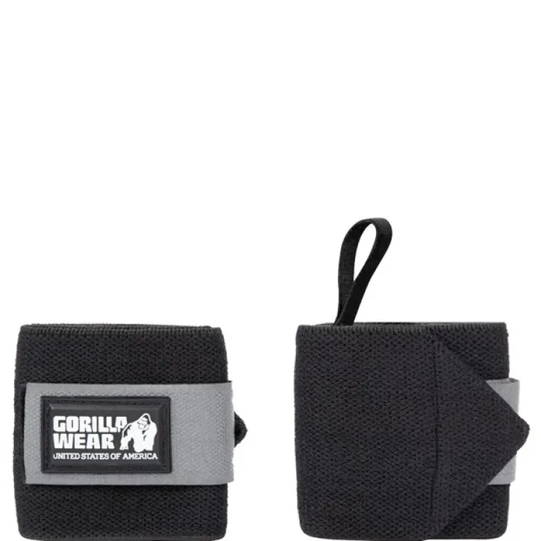 Wrist Wraps Basic, Black/Grey