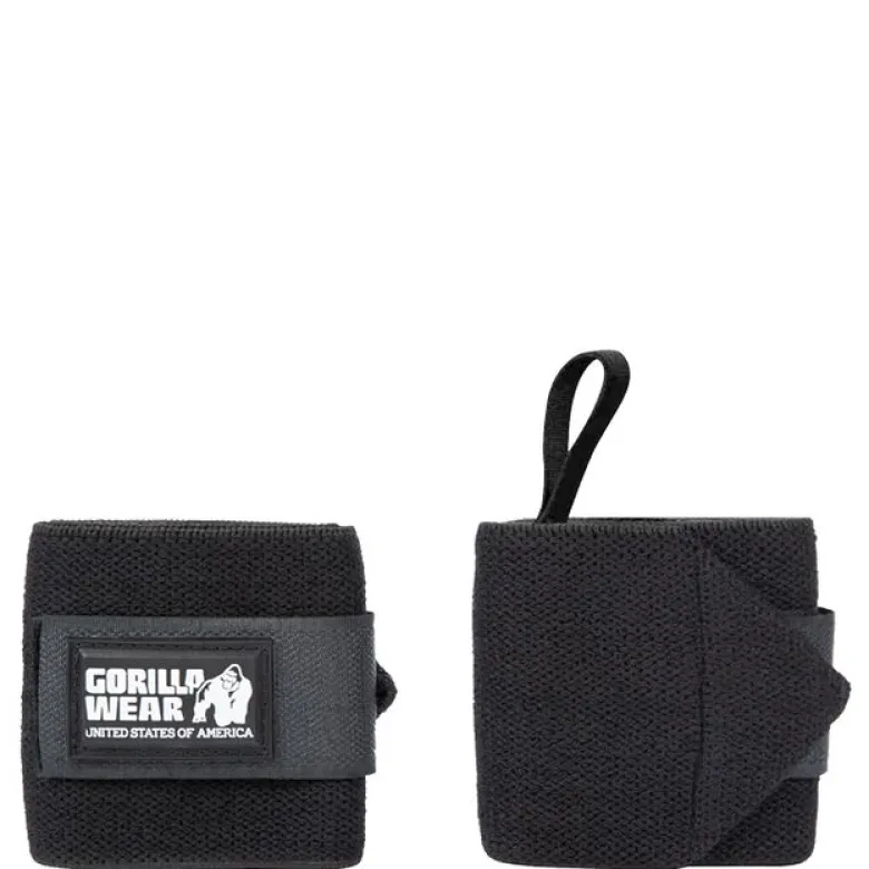 Wrist Wraps Basic, Black/Grey