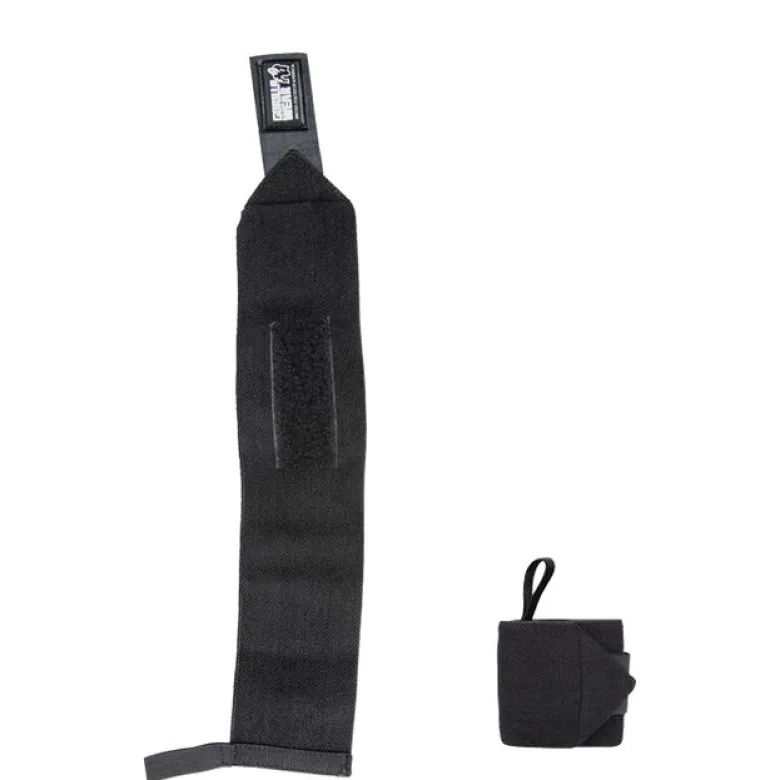 Wrist Wraps Basic, Black/Grey
