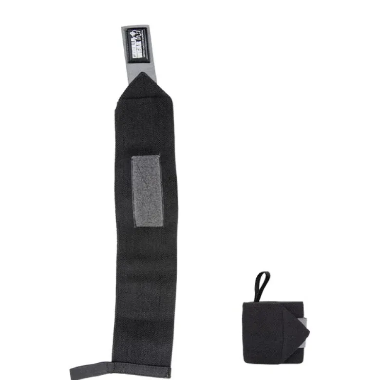 Wrist Wraps Basic, Black/Grey