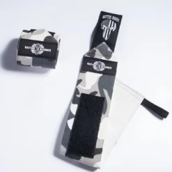 Wrist Wraps 18 inch, Grey Camoprint