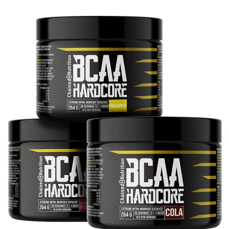 3 x BCAA Hardcore 264 g