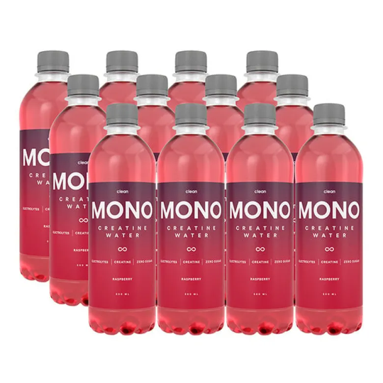 12 x Clean MONO 500 ml Raspberry