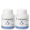 2 x C-vitamin askorbinsyra, 90 kapslar