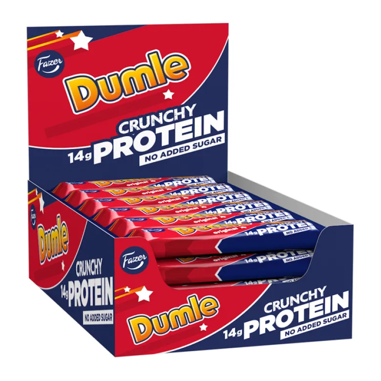 15 x Dumle Protein Bar 45 g Orginal