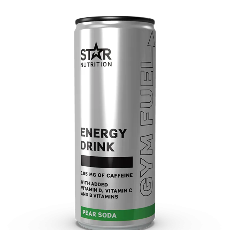 24 x Gym Fuel 330 ml Pear Soda