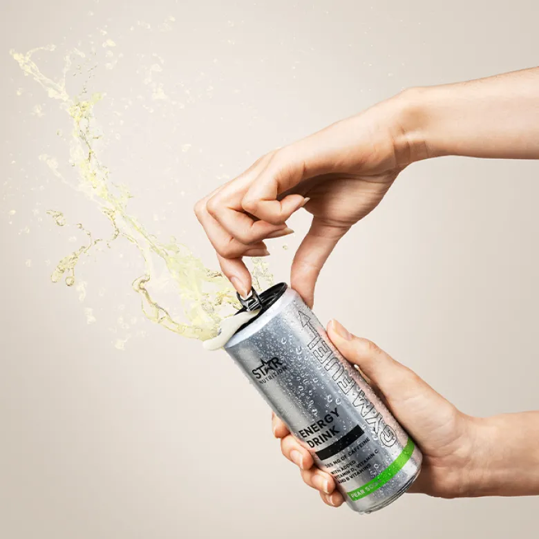 24 x Gym Fuel 330 ml Pear Soda