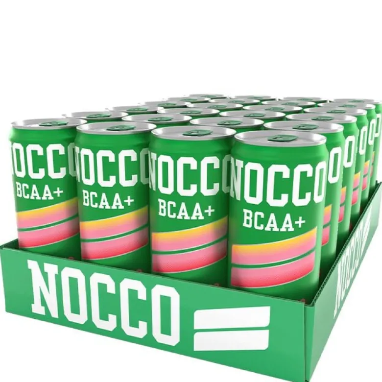 24 x NOCCO BCAA+ Koffeinfri, 330 ml Peachango