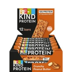 12 x Protein Bar 50 g Crunchy Jordnötssmör
