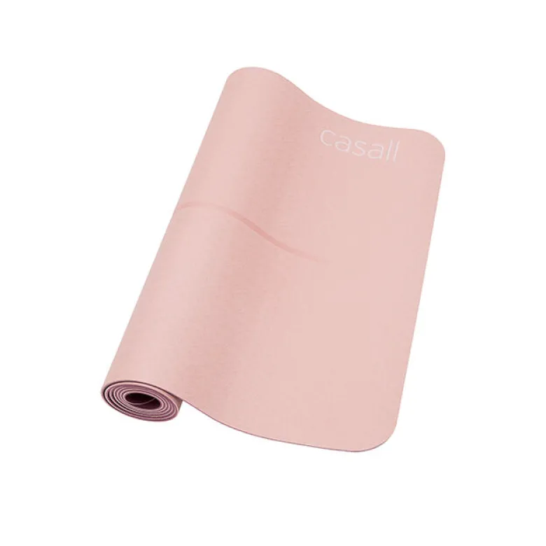Yoga Mat Position 4mm, Light Pink/Pink