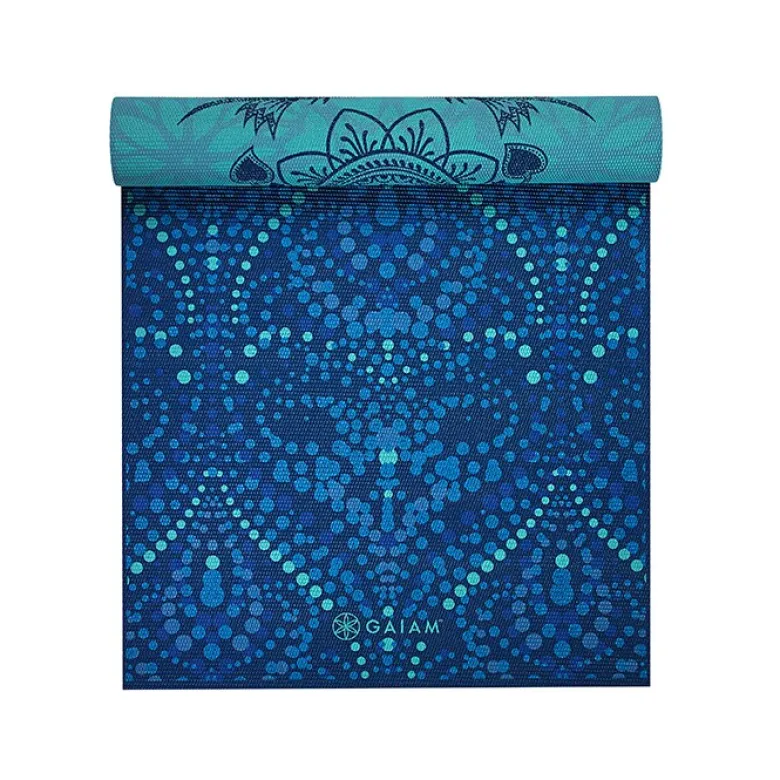 Yogamatta 6 mm Blå