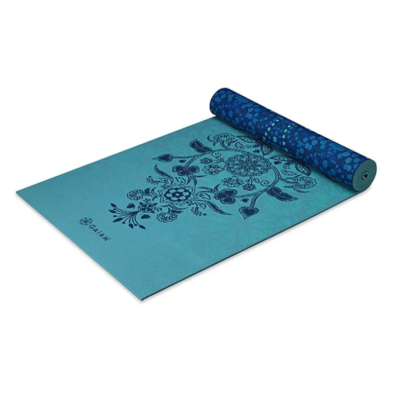 Yogamatta 6 mm Blå