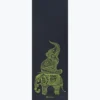 Yogamatta 6 mm Svart Gul