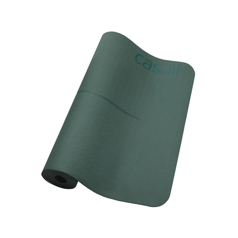 Yogamatta Position 4 mm Grön Svart